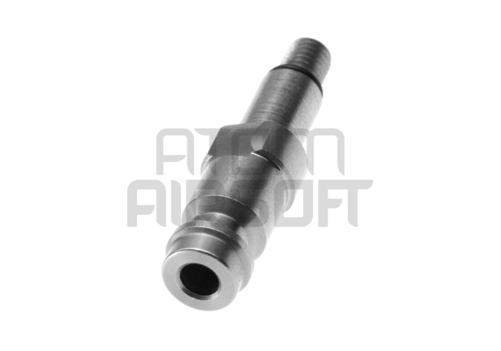 Action Army HPA adapter, EU quick connector, WE/KJW with filling valve thread