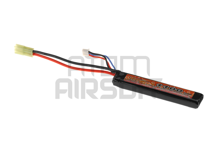 VB Power 7,4V 1100mAh LiPo-akku, 20C - miniliitin