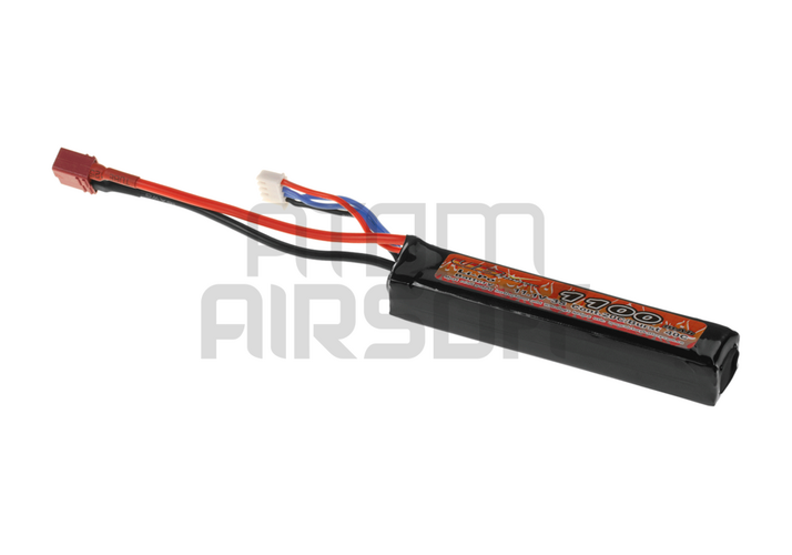 VB Power 11,1V 1100mAh LiPo-akku, 20c - T-plug/Deans