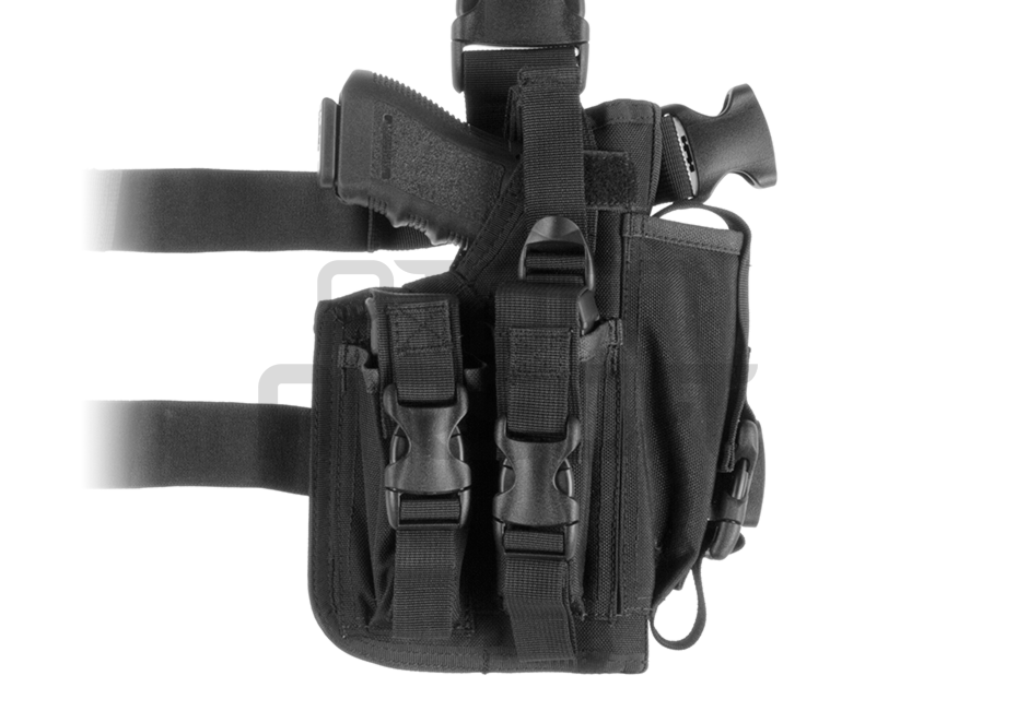 Invader Gear SOF Universal Pistol Thigh Holster - Black