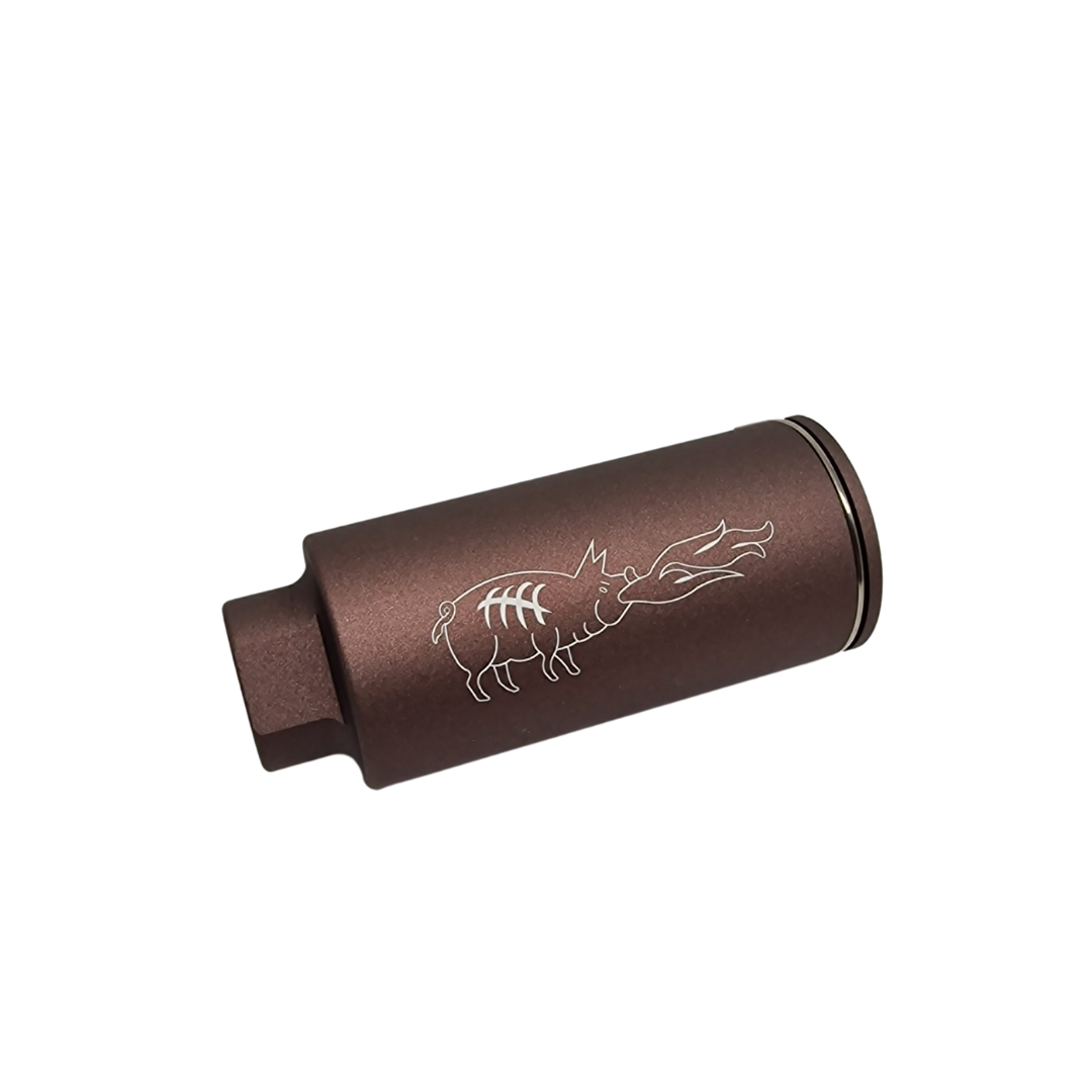 SHS NOVESKE mouth flame suppressor, 14mm CCW - CB