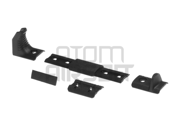 MP M-LOK & Keymod "Hand Stop Kit", kiskopaneeli - musta