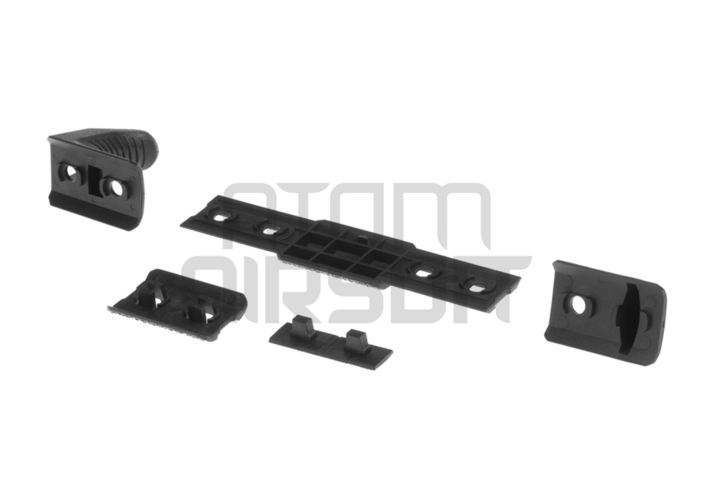 MP M-LOK & Keymod "Hand Stop Kit", kiskopaneeli - musta