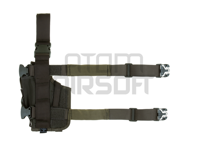 Invader Gear SOF Universaali pistoolin reisiholsteri - Ranger Green