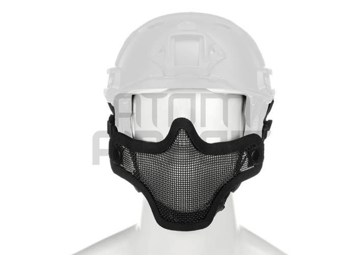 Invader Gear Lower face shield, for FAST helmet - black