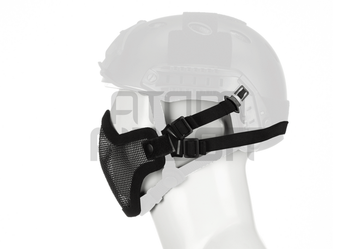 Invader Gear Lower face shield, for FAST helmet - black