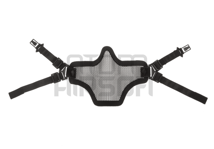Invader Gear Lower face shield, for FAST helmet - black