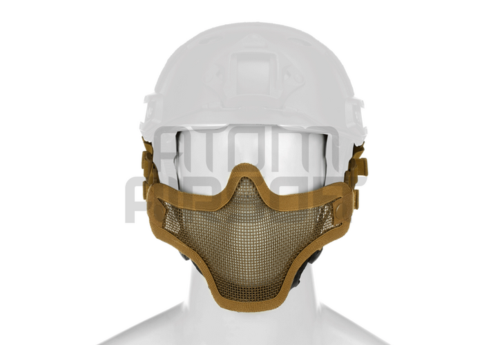 Invader Gear Lower face shield, FAST helmet - sand