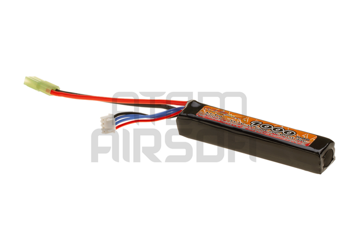 VB Power 11,1V 1000mAh LiPo-akku, 20C – miniliitin