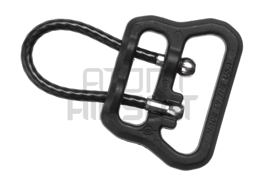Blue Force Gear Uloop hihnalenkki, 1.25" - musta