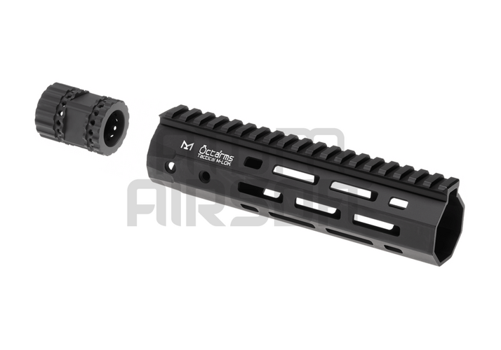 ARES M4/M16 yhteensopiva 201mm M-LOK etukädensija - musta