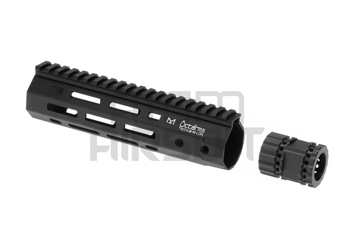 ARES M4/M16 yhteensopiva 201mm M-LOK etukädensija - musta