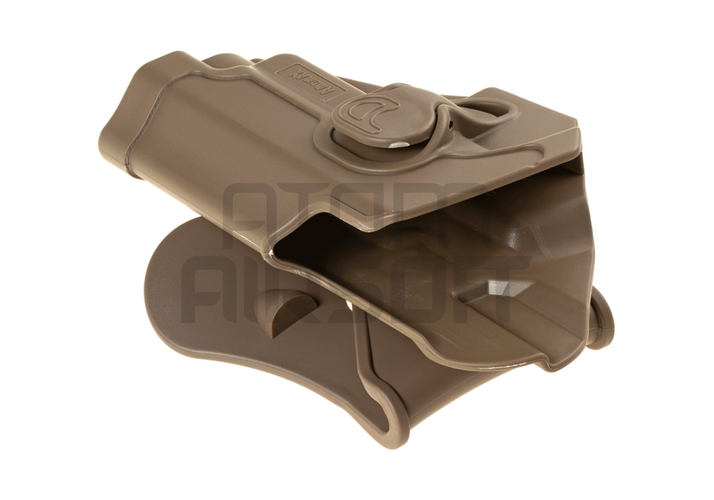 AMOMAX Kovamuovinen vyöholsteri WE / KJW / KWA / TM P226 - dark earth