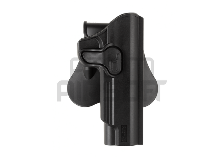 AMOMAX Kovamuovinen vyöholsteri WE / KJW / KWA / TM 1911 – musta