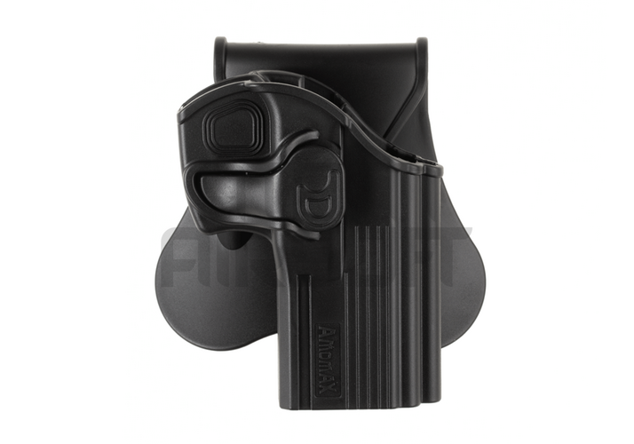 AMOMAX Hard plastic belt holster CZ 75D Compact - black