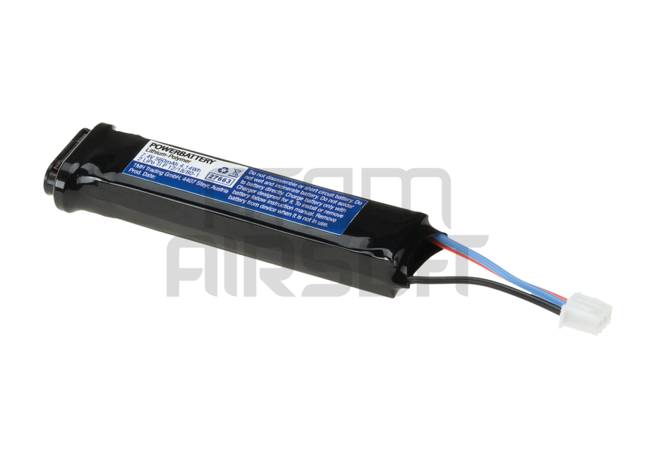 Pirate Arms LiPo-akku 7,4V 550mAh 20C - sähköpistooliakku (AEP)