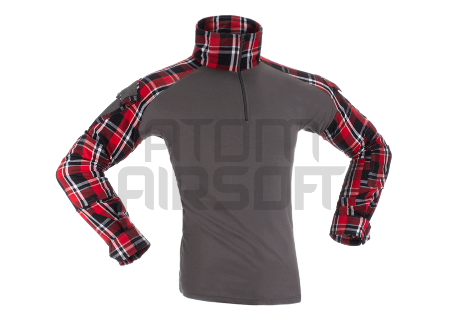 Invader Gear Flannel Combat Shirt - Red