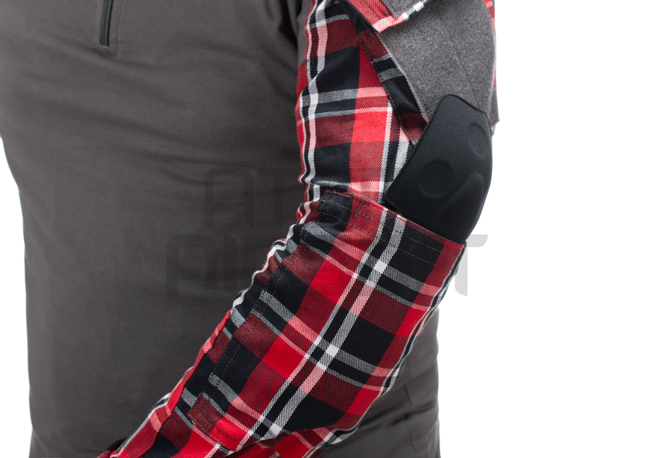 Invader Gear Flannel Combat Shirt - Red