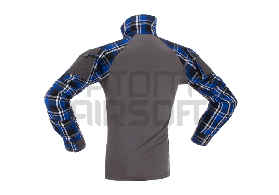 Invader Gear Flannel Combat Shirt - Blue