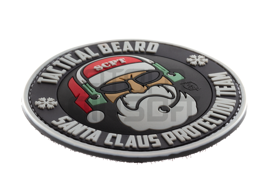 JTG "Santa Claus Protection Team" PVC velcro badge