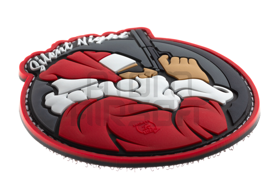 JTG "Silent Night Operator" PVC velcromerkki
