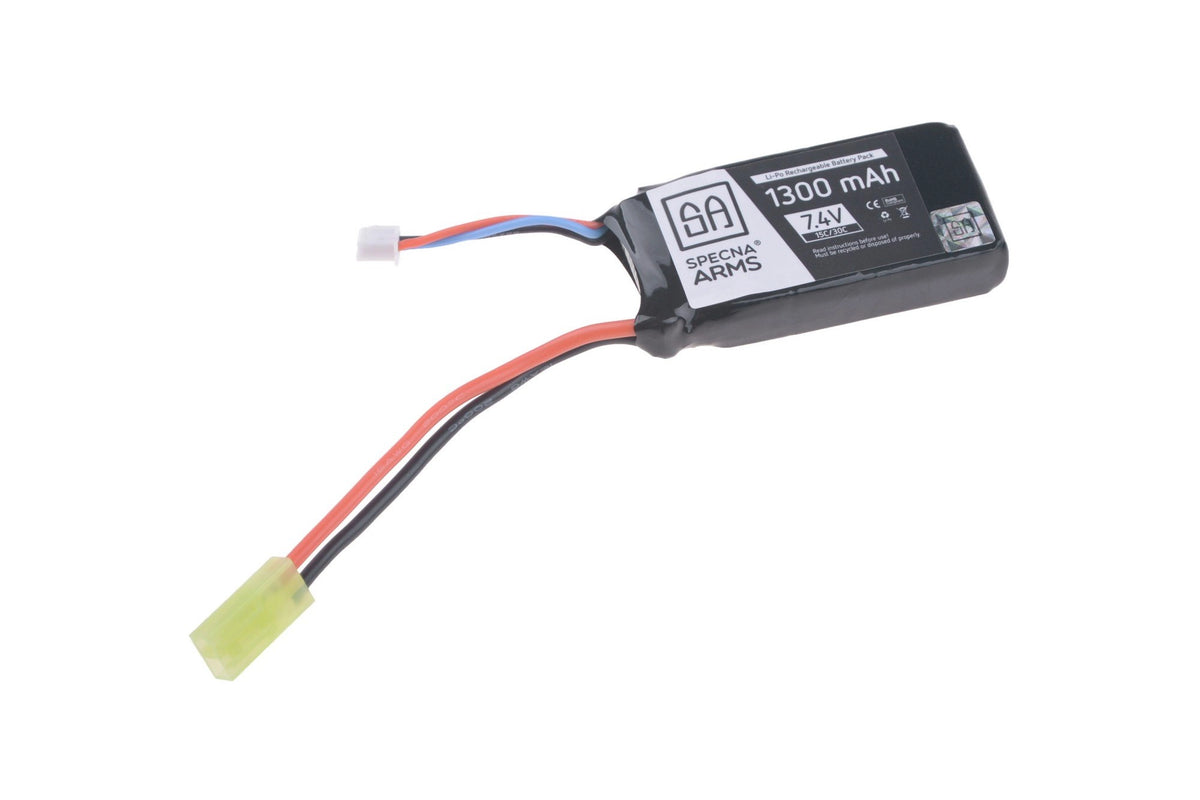 Specna Arms LiPo Battery 7,4V 1300mAh 15/30C - Small Tamiya