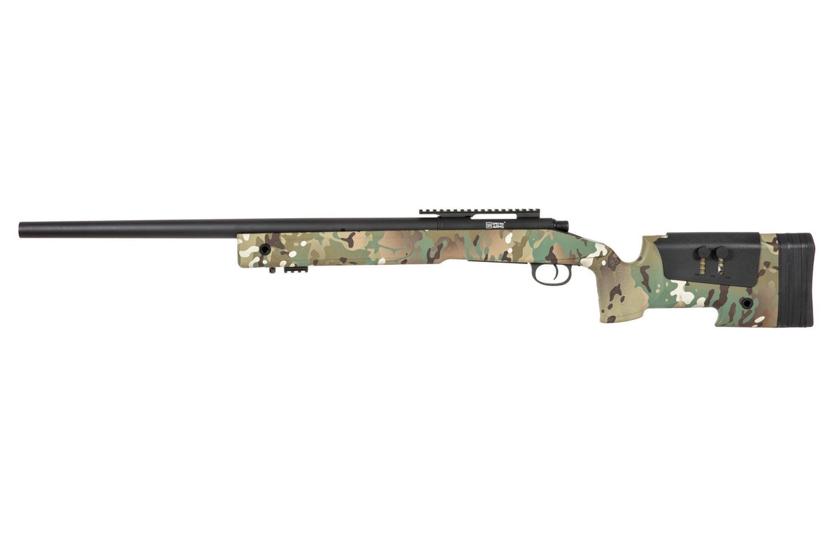 Specna Arms SA-S02 CORE™ jousiviritteinen tarkkuuskivääri, korkea lähtönopeus - MultiCam
