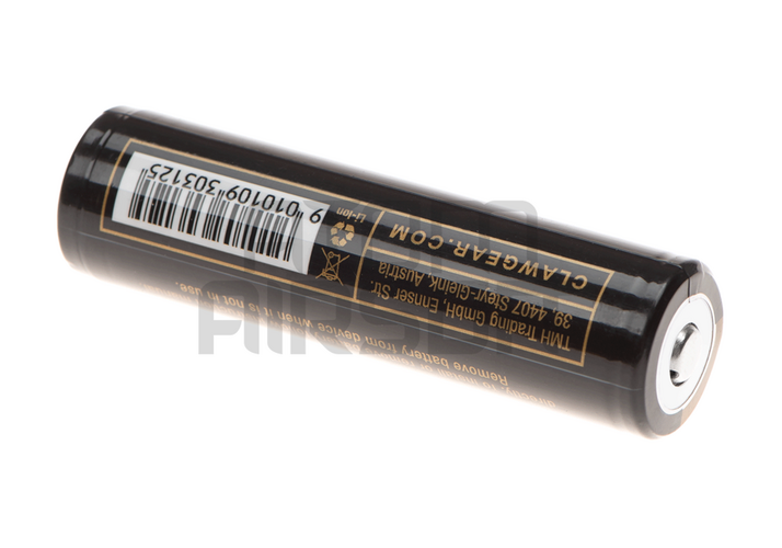 Clawgear 18650-akkuparisto 3.7V 2600mAh