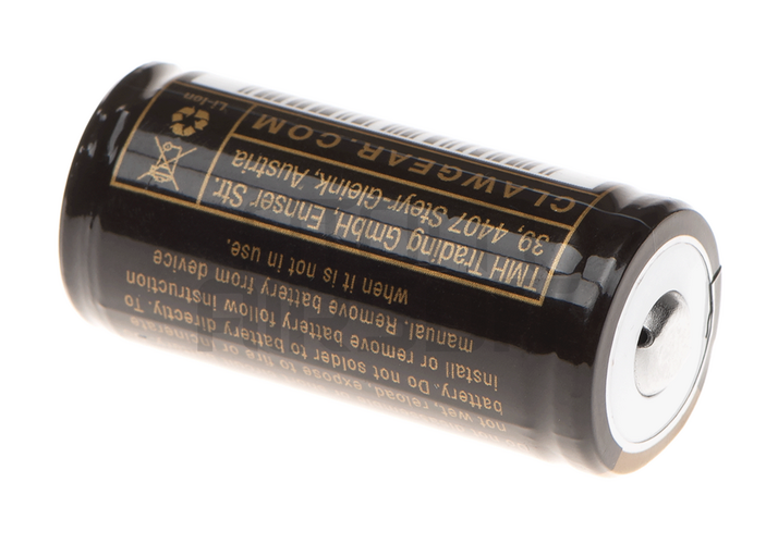 Clawgear 16340-akkuparisto 3.7V 700mAh