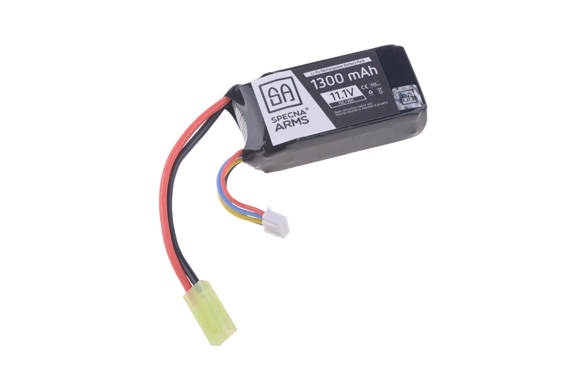 Specna Arms LiPo Battery LiPo 11,1V 1300mAh 15/30C - Small Tamiya