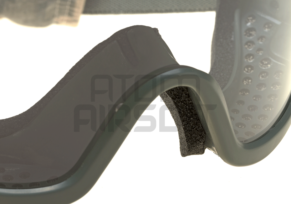 ESS Land Ops safety glasses with clear and dark lenses - foliage green