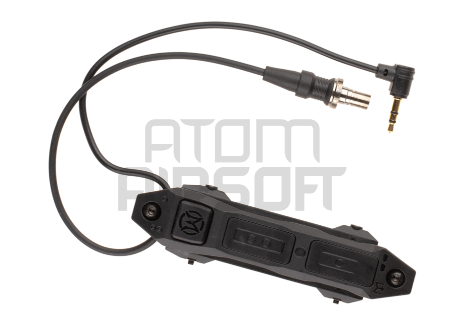 WADSN Extended Push Button Switch with Lockable Setting (SF ML & 3.5mm) - Black