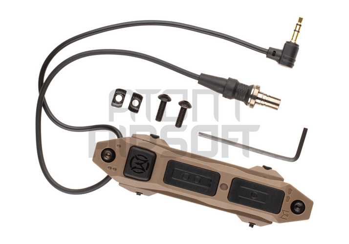 WADSN Extended Push Button Switch with Locking Setting (SF ML & 3.5mm) - Tan