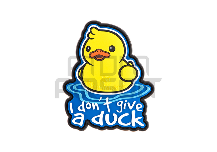 JTG Duck PVC velcro badge