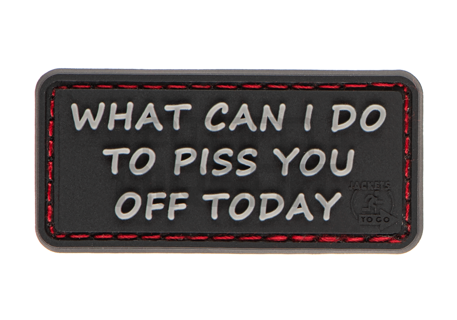 JTG "What Can I do" sign - black