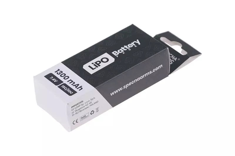 Specna Arms LiPo Battery 7,4V 1300mAh 15/30C - Small Tamiya