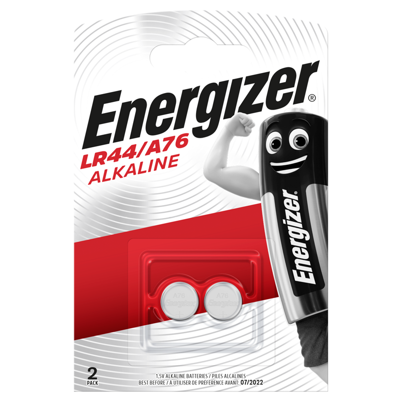 Energizer Nappiparisto LR44/A76, 2 kpl
