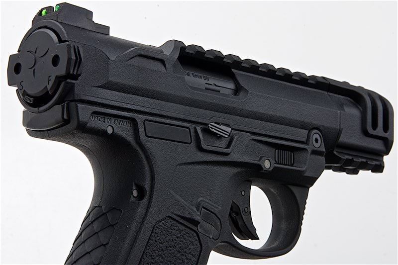 Action Army AAP01C gas pistol, Full Auto / Semi Auto - Black