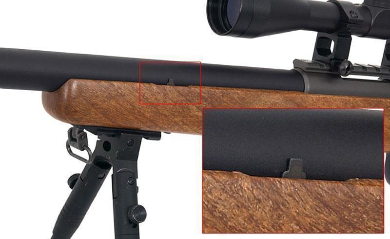 WELL MB03A bolt-action sniper rifle - wood imitation