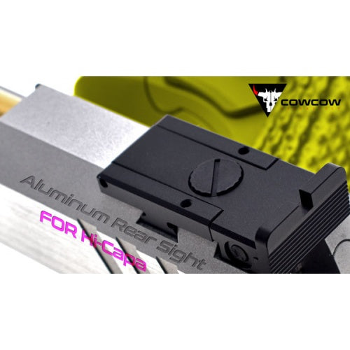 COWCOW Technology Hi-Capa GBB aluminum rear sight