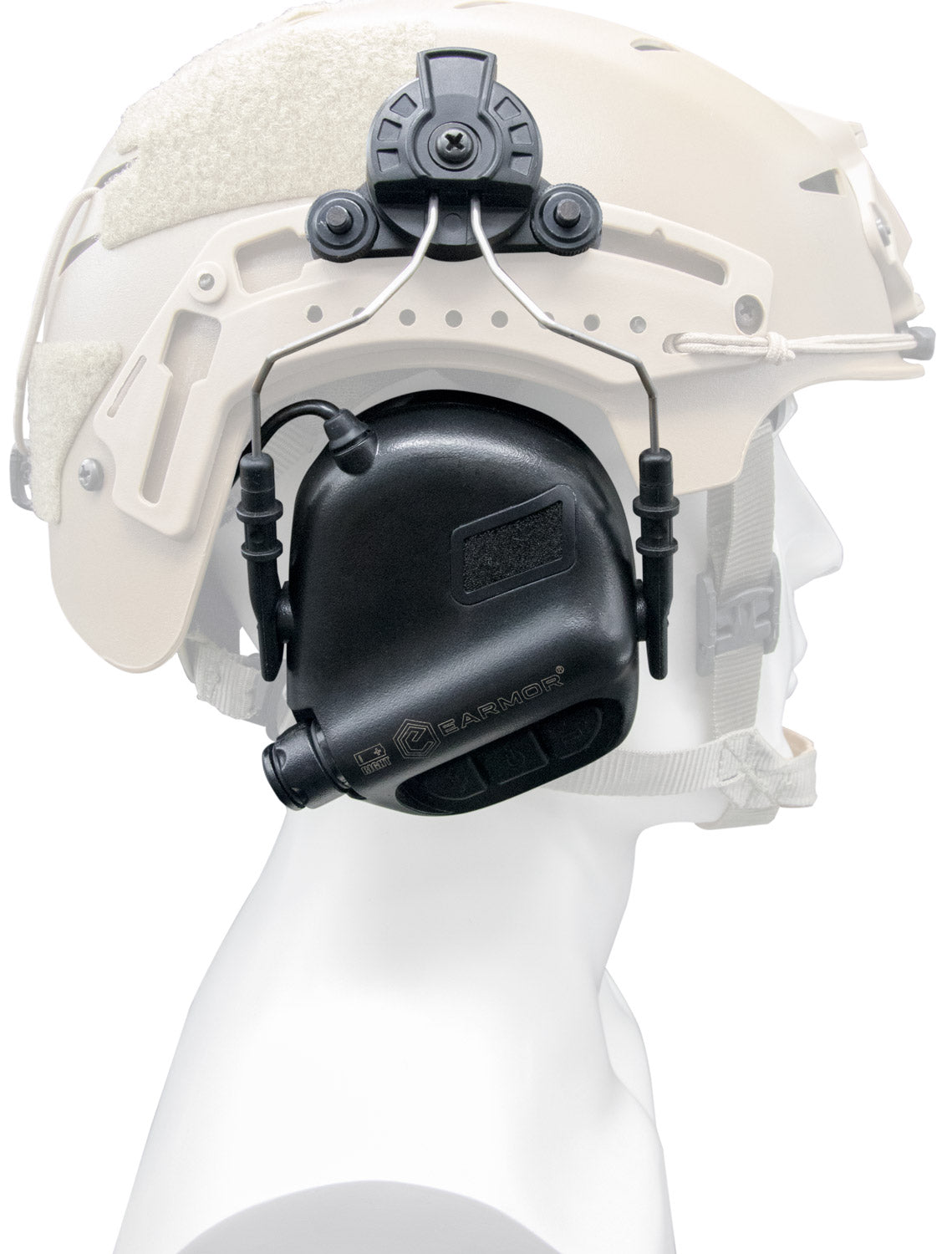 EARMOR EXFIL® M31/M32 kypäräkiinnike adapteri