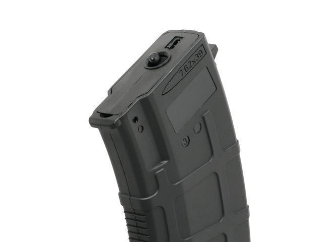 D-Day AK DMAG polymer variable-cap magazine, 30/135 rounds - black