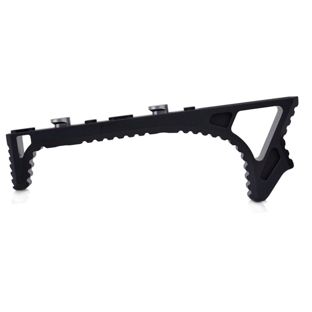 M-ETAL Alumiininen KeyMod Link Curved etukahva – musta