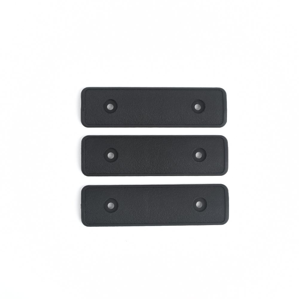 MP KeyMod & M-LOK kiskopanssarit, 3kpl – musta