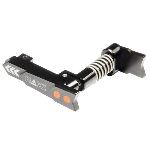 Maxx Model CNC aluminum magazine release, type A - black