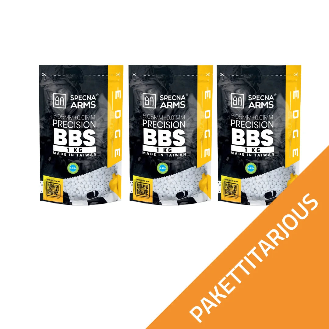 3x Specna Arms EDGE ULTRA PLA-kuula 0,28g - 3571 kpl