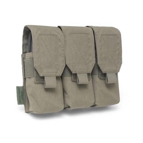 Warrior Assault Systems M4 5.56mm triple magazine pouch - Ranger Green