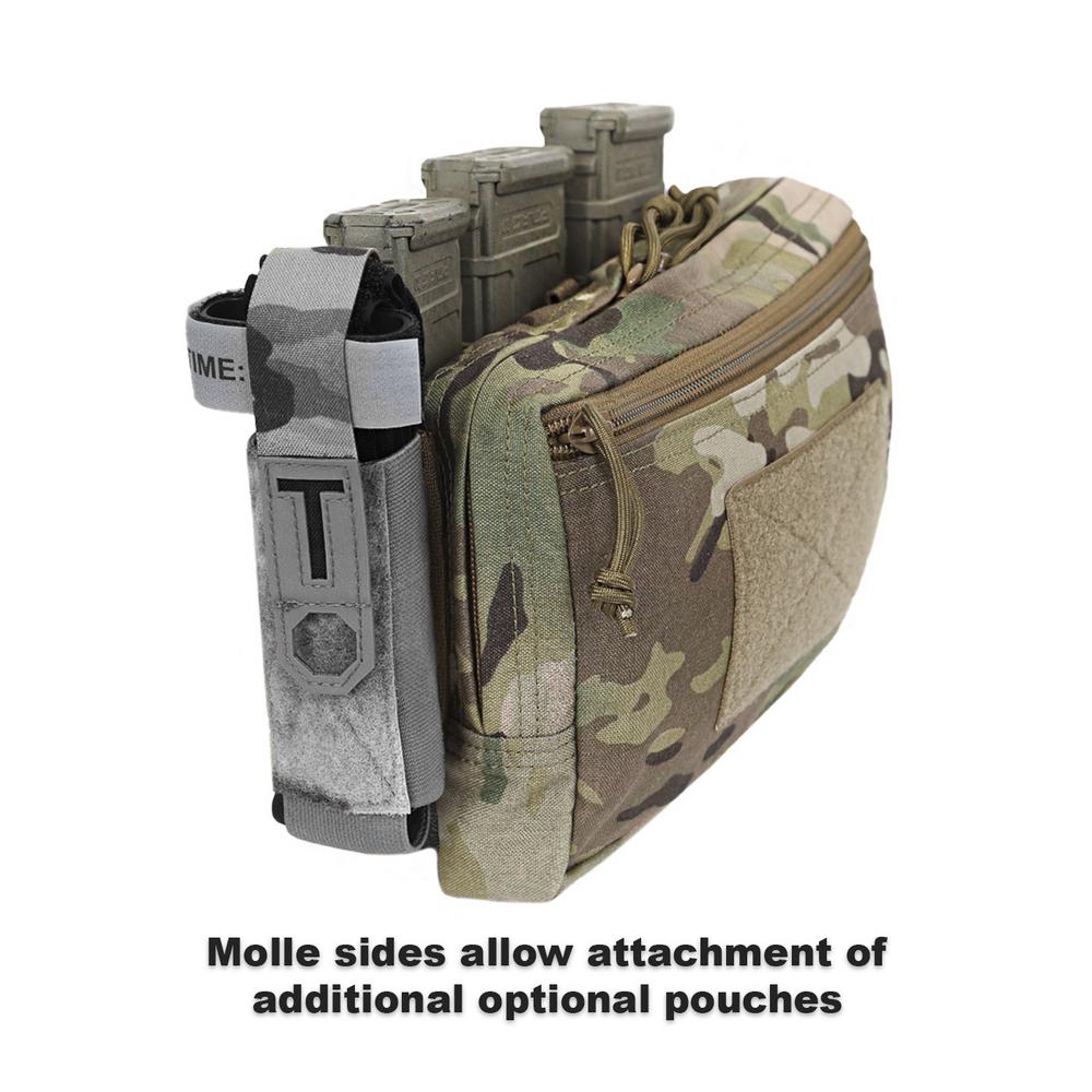 Warrior Assault Systems Triple snap mag Utility pouch, triple snap mag pouch + general pocket - MultiCam