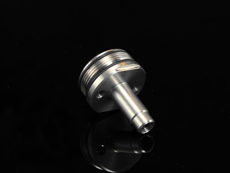 AirsoftPro VSR-10 steel cylinder head with straight nozzle