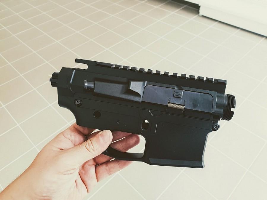 Retro Arms CNC Frame - C, M4/AR15 - black